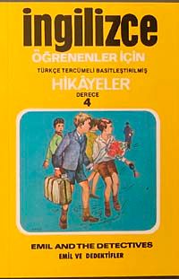 Emil ve Dedektif/İngilizce Öğrenenler İçin Türkçe Tercümeli Basitleştirilmiş Hikayeler (Derece 4)