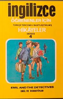 Emil ve Dedektif/İngilizce Öğrenenler İçin Türkçe Tercümeli Basitleştirilmiş Hikayeler (Derece 4)