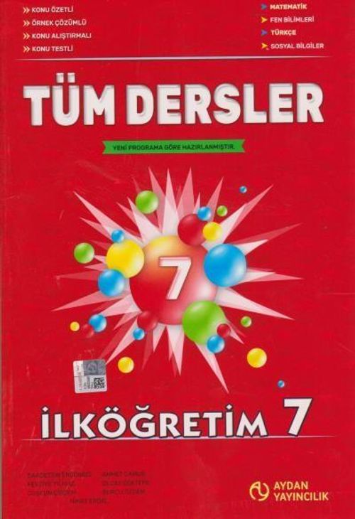 7. Sınıf Tüm Dersler 