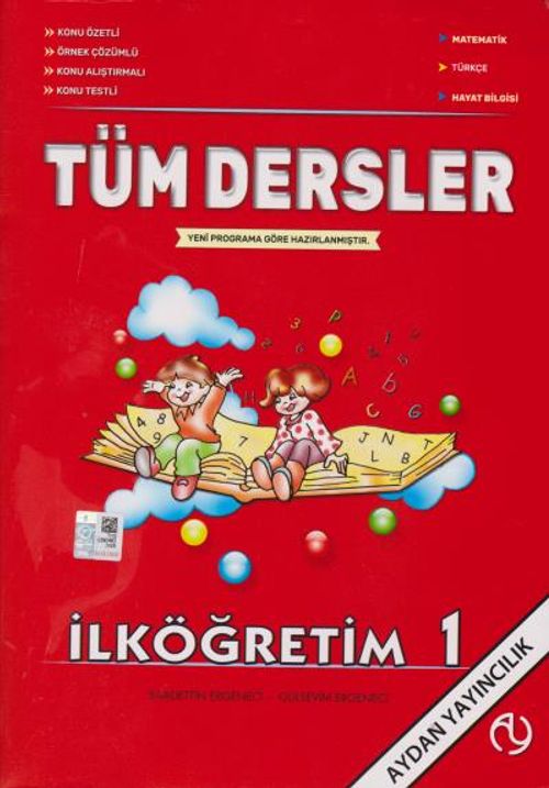 1. Sınıf Tüm Dersler 