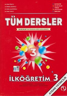 3. Sınıf Tüm Dersler 