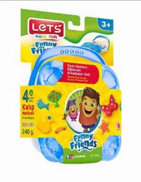 Oyun Hamuru Saplı Dikdörtgen Kutu L8652