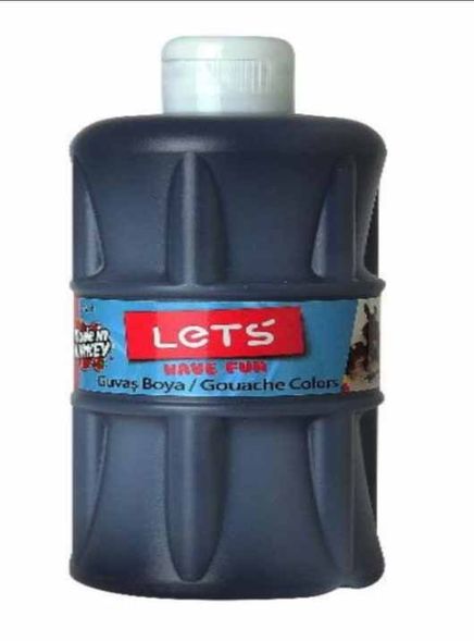 Guaj Boya 500 Ml Siyah L-5109