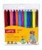 Jumbo Keçeli Kalem 12 Renk L-7012