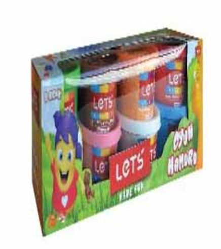 8 Renk Oyun Hamuru 800Gr L8348