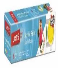 Akrilik Boya Ana Renkler 25mg. 6 Renk L-5200