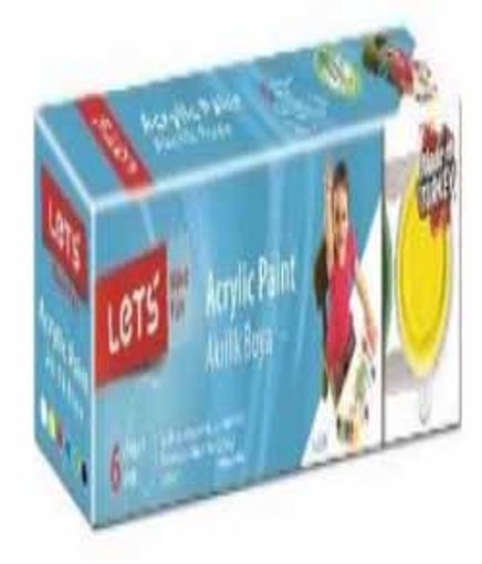 Akrilik Boya Ana Renkler 25mg. 6 Renk L-5200