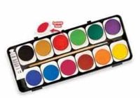 Sulu Boya Değişebilir Tablet 12 Renk