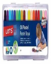 18 Renk Pastel Boya Plastik Çantalı LK-18