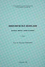 Erzurum İli Ağızları-I
