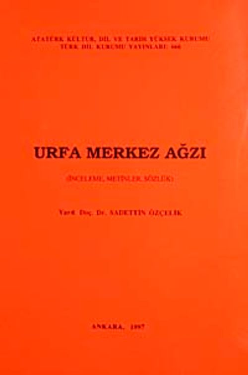 Urfa Merkez Ağzı / 14-A-57