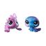 Littlest Pet Shop 2'li Kozmik Miniş Koleksiyonu İyi Dostlar Mavi Fok - Mor Balık (E2128)