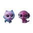 Littlest Pet Shop 2'li Kozmik Miniş Koleksiyonu İyi Dostlar Mavi Köpek - Mor Köpek (E2128)