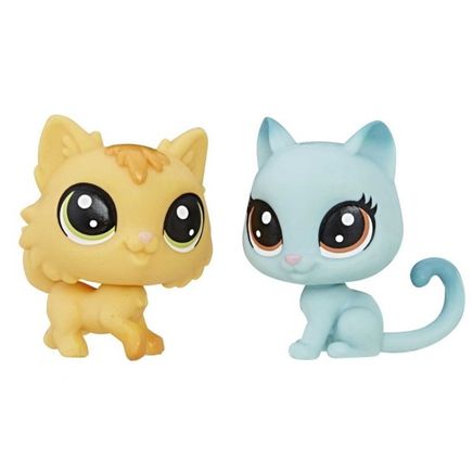 Littlest Pet Shop 2'li Mini Miniş - Kitty-Fluffy (B9389 C1677)