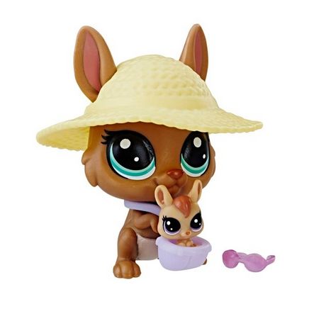 Littlest Pet Shop Miniş ve Yavrusu - Ada - Abi Kangarooney (B9358)