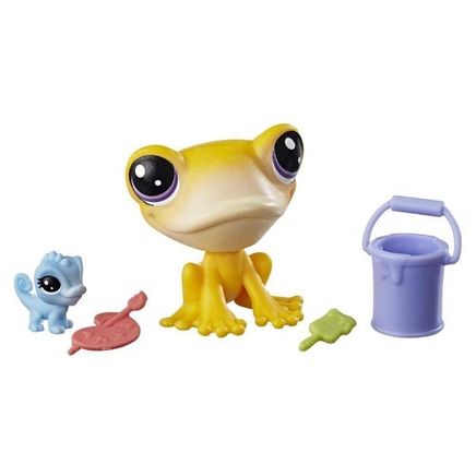 Littlest Pet Shop Miniş ve Yavrusu - Iggy-Mitzi Mclizard (B9358)