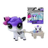 Littlest Pet Shop Miniş ve Yavrusu - Plumella - Calla Cowbelle (B9358)