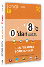 0'dan 8'e Sözel Konu Anlatımlı Soru Bankası