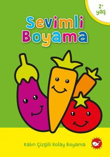Sevimli Boyama & Kalın Çizgili Kolay Boyama