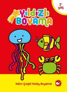 Yıldızlı Boyama & Kalın Çizgili Kolay Boyama