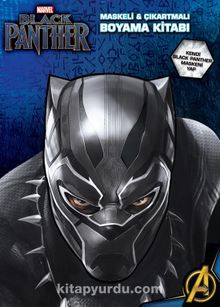 Marvel Black Panther Maskeli ve Çıkartmalı Boyama Kitabı - Kolektif