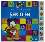 Disney Mickey ve Çılgın Yarışçılar İlk Kitabım Şekiller 