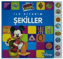 Disney Mickey ve Çılgın Yarışçılar İlk Kitabım Şekiller 