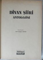 Divan Şiiri Antolojisi Kod:6-E-18