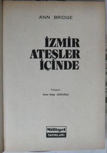İzmir Ateşler İçinde Kod:6-E-16