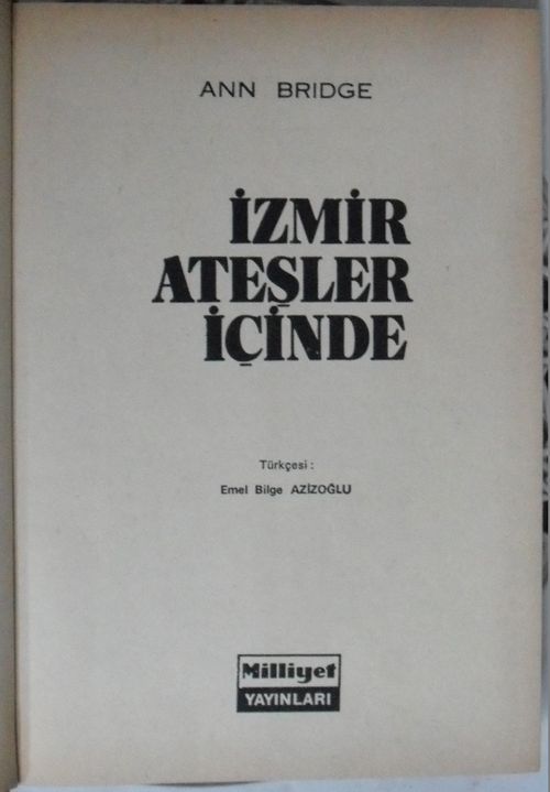İzmir Ateşler İçinde Kod:6-E-16