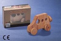 Montessori Ahşap Zeka Oyunları/ w-Wooden Jeep
