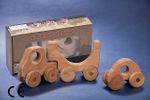 Montessori Ahşap Zeka Oyunları/ w-Wooden Car Hammer