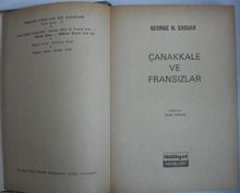 Çanakkale ve Fransızlar Kod:6-H-5