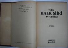 Türk Halk Şiiri Antolojisi Kod:6-H-8