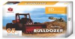 Ahşap Buldozer 3 Boyutlu Yapboz (65 Parça)