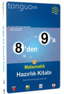 8’den 9’a Matematik Hazırlık Kitabı 