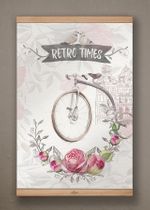 Full Frame Kanvas Poster - Retro Times - KAYIN (FFK-RET01)