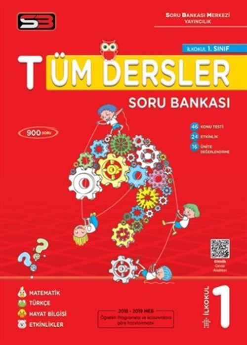 İlköğretim 1. Sınıf Tüm Dersler Soru Bankası
