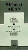 Toplu Oyunları 1 / Hikaye-i Mahmud Bedreddin /Analık Davası/ Midirfillik Oyunu-Ham Hum Şaralop