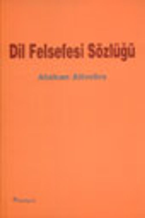 Dil Felsefesi Sözlüğü