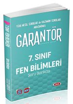 7. Sınıf Garantör Fen Bilimleri Soru Bankası
