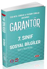 7. Sınıf Garantör Sosyal Bilgiler Soru Bankası
