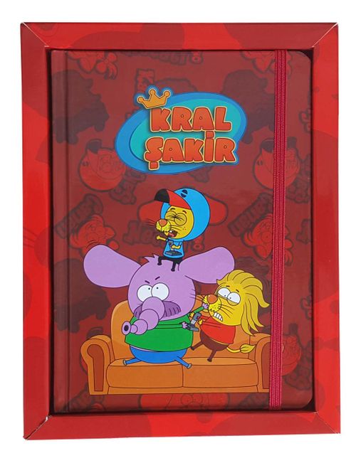 Kral Şakir Lastikli  Defter 4