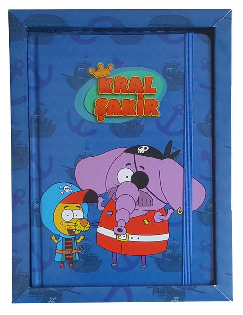 Kral Şakir Lastikli  Defter 3
