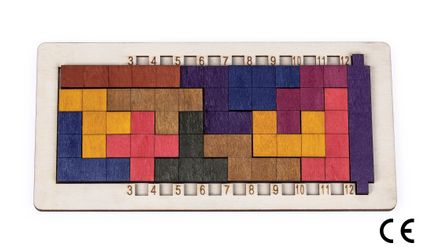 Montessori Ahşap Zeka Oyunları / w-Katamino