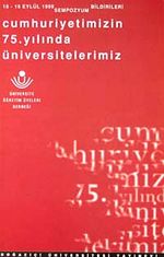 Cumhuriyet'in 75 Yılında Üniversitelerimiz