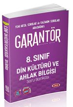 8. Sınıf Garantör Din Kültürü ve Ahlak Bilgisi Soru Bankası 