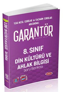 8. Sınıf Garantör Din Kültürü ve Ahlak Bilgisi Soru Bankası 