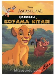 Disney Aslan Kral Çıkartmalı Boyama Kitabı - Kolektif