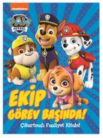 Paw Patrol Ekip Görev Başında Çıkartmalı Faaliyet Kitabı